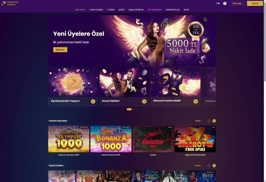 Discount Casino ekran görüntüsü
